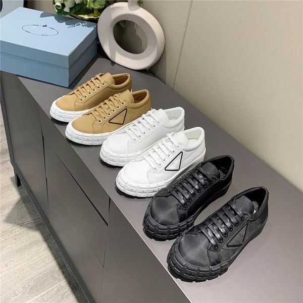 with box prad shoes 2021 new wheel cassetta casual shoes women designer sneakers canvas wheel stitching lerren shoes stylist shoes all-ma hl, Black
with box prad shoes 2021 new wheel cassetta casual shoes women designer sneakers canvas wheel stitching lerren shoes stylist shoes all-ma hl, Black