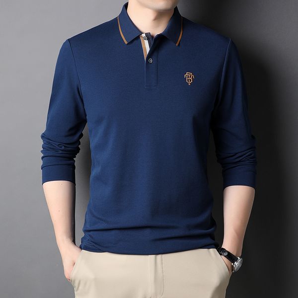 men's polos embroidery long sleeve t-shirt men's spring and autumn fashion business paul polo shirt men's casual lapel 230308, White;black
men's polos embroidery long sleeve t-shirt men's spring and autumn fashion business paul polo shirt men's casual lapel 230308, White;black