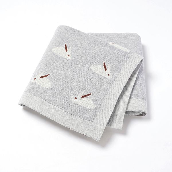 infant baby blankets 100%cotton knit newborn plaid girl boy bed crib quilt cute rabbit sheep soft stroller wrap swaddle 100*80cm
infant baby blankets 100%cotton knit newborn plaid girl boy bed crib quilt cute rabbit sheep soft stroller wrap swaddle 100*80cm