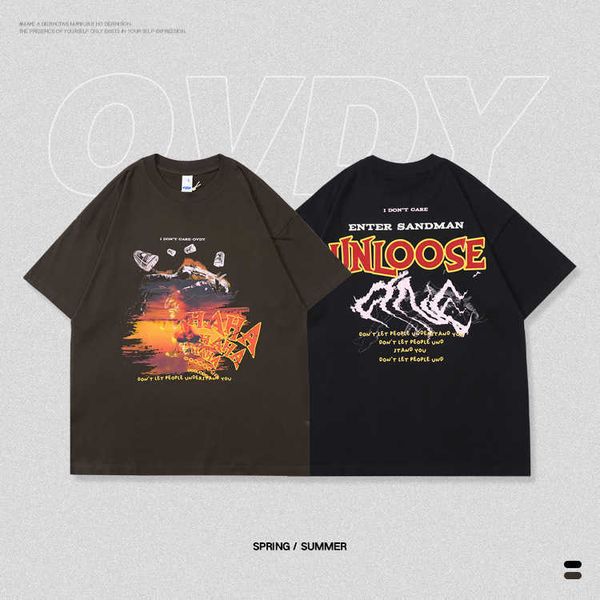 wxwovdy american street portrait t-shirt street fashion loose lazy oversize round neck short sleeve men, Black;white
wxwovdy american street portrait t-shirt street fashion loose lazy oversize round neck short sleeve men, Black;white