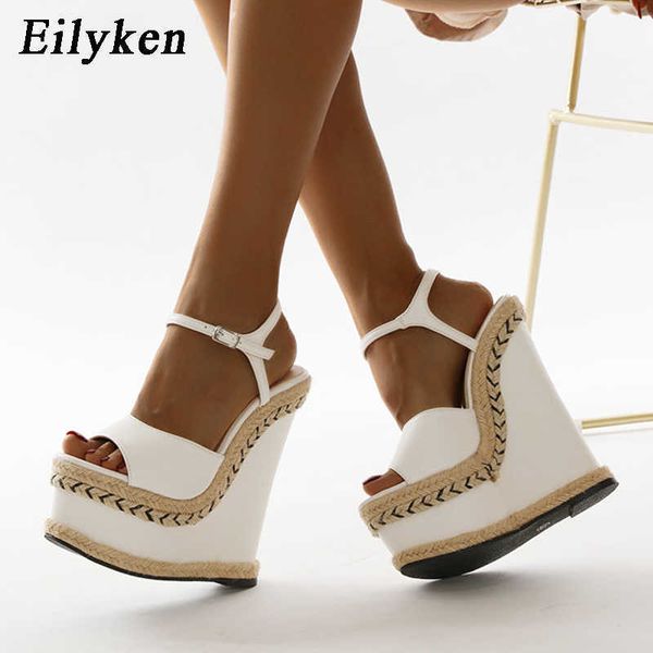 sandal size 35 42 white sandals for women summer fashion open toe ankle buckle strap platform wedge high heels dress lady shoes 230302, Black
sandal size 35 42 white sandals for women summer fashion open toe ankle buckle strap platform wedge high heels dress lady shoes 230302, Black