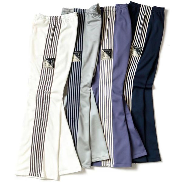 men's pants kapital 22aw japanese style contrast stripe zipper elastic waist men and women leisure trousers sports 230307, Black
men's pants kapital 22aw japanese style contrast stripe zipper elastic waist men and women leisure trousers sports 230307, Black