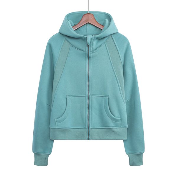 women's hoodies sweatshirts autumn and winter yoga hoodie scuba half sweater cing loose short clothes, Black
women's hoodies sweatshirts autumn and winter yoga hoodie scuba half sweater cing loose short clothes, Black