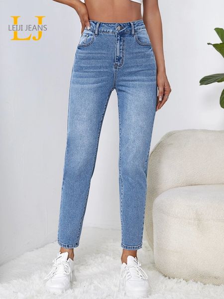 women's jeans women harem loose high waist jeans plus size 100kgs 175cms tall lady women jeans stretchy black straight women jeans for, Blue