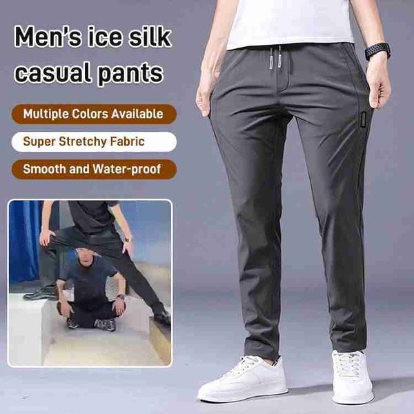 men's pants men fast dry stretch pants ice silk trousers solid color midwaist loose breathable straightleg casual pants thin sports pan, Black
men's pants men fast dry stretch pants ice silk trousers solid color midwaist loose breathable straightleg casual pants thin sports pan, Black