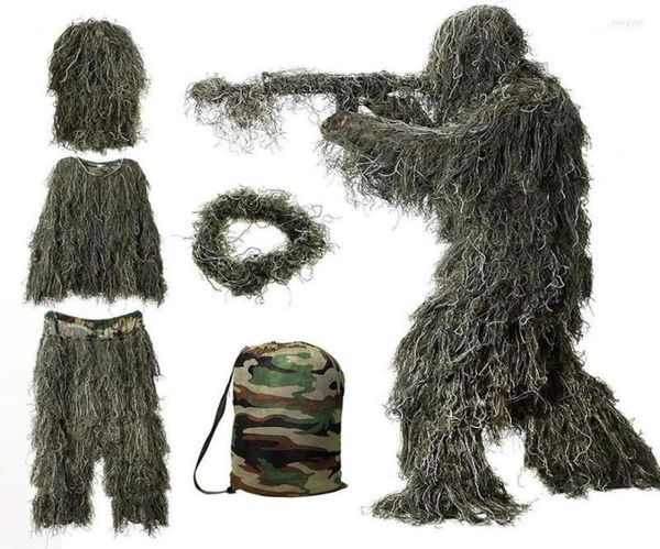 hunting sets 5 in 1 ghillie suit 3d camouflage apparel including jacket pants hood carry bag suitable for adultsyouth2145392, Camo
hunting sets 5 in 1 ghillie suit 3d camouflage apparel including jacket pants hood carry bag suitable for adultsyouth2145392, Camo