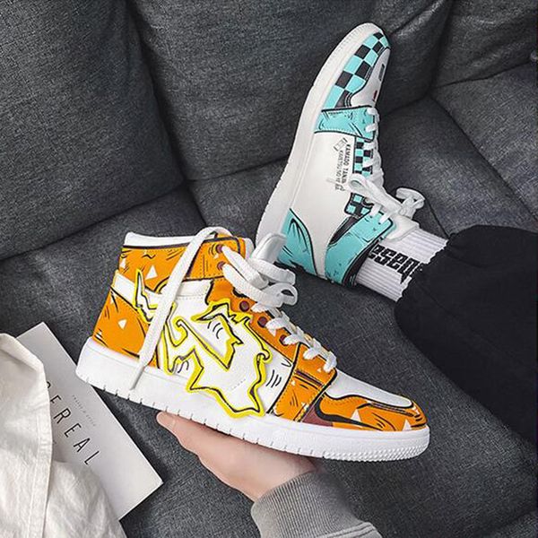 dress shoes anime shoes high sneakers men casual hip hop fashion demon vulcanized sports running 230308, Black
dress shoes anime shoes high sneakers men casual hip hop fashion demon vulcanized sports running 230308, Black