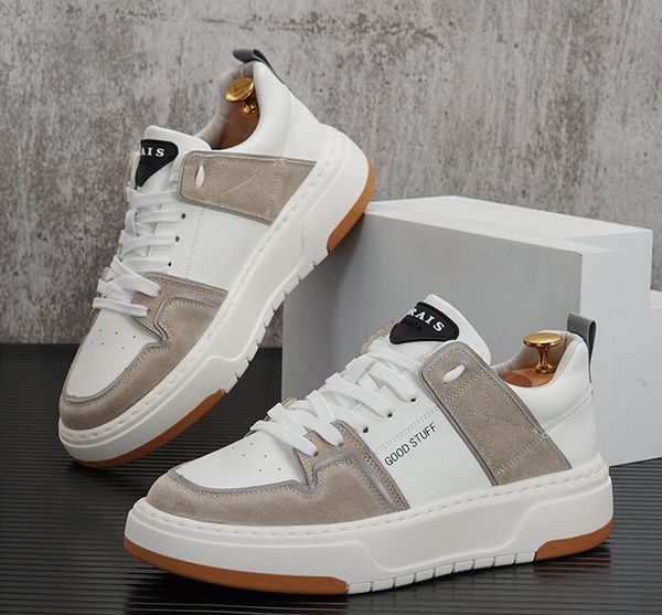 italy men dress shoes sneakers breathable new men's shoes flat platform little white shoe luxury flats office casual, Black
italy men dress shoes sneakers breathable new men's shoes flat platform little white shoe luxury flats office casual, Black
