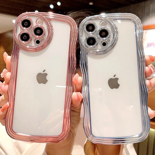 luxury wavy lines electroplate phone case for iphone 14 13 12 11 pro max x xs max xr plus transparent soft silicone bumper cover
luxury wavy lines electroplate phone case for iphone 14 13 12 11 pro max x xs max xr plus transparent soft silicone bumper cover