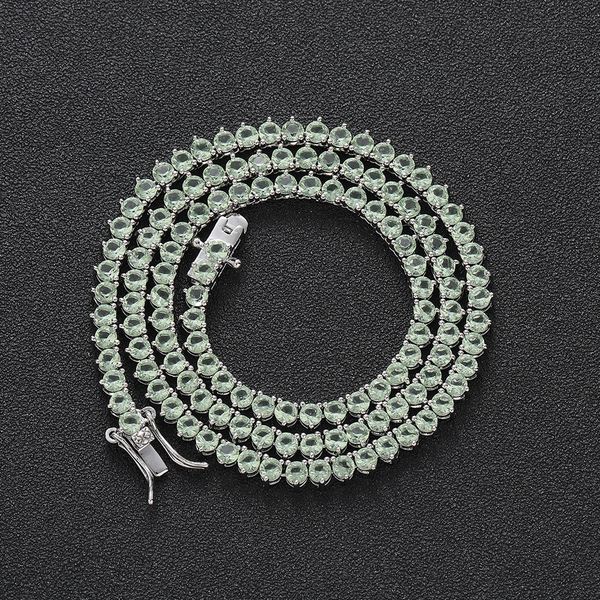 pendant necklaces 3mm apple green cz iced out aaa cubic zirconia brass setting tennis chain necklace bc121 230307, Silver
pendant necklaces 3mm apple green cz iced out aaa cubic zirconia brass setting tennis chain necklace bc121 230307, Silver