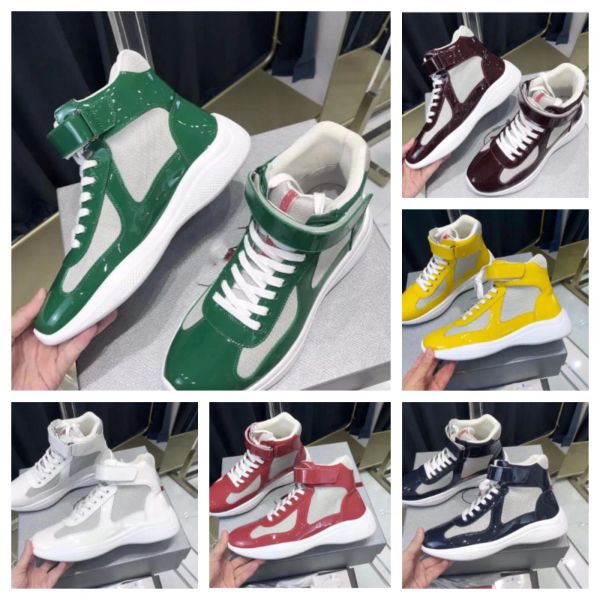with box prad shoes 23s perfect americas cup high-sneakers shoes men's black casual shoe walking rubber sole men's sports mesh fab
with box prad shoes 23s perfect americas cup high-sneakers shoes men's black casual shoe walking rubber sole men's sports mesh fab