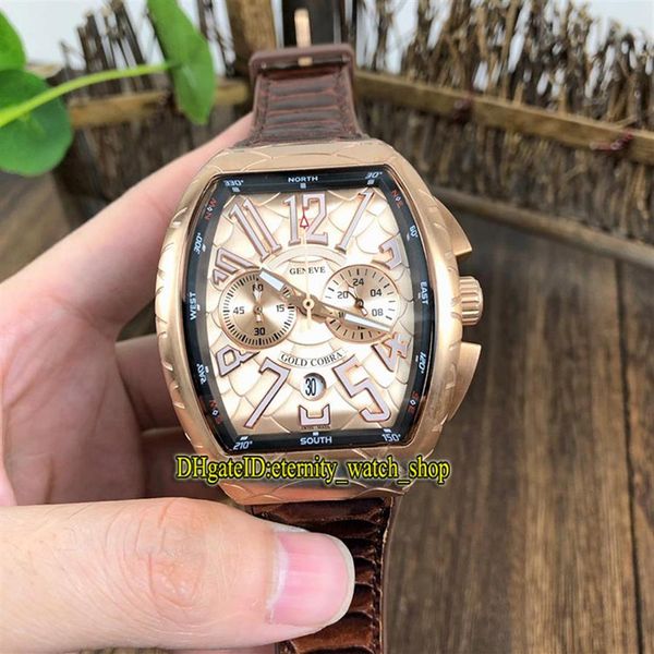 new saratoge v 45 sc dt cobra snake pattern dial japan vk quartz chronograph movement mens watch rose gold case leather strap watc2056, Slivery;brown
new saratoge v 45 sc dt cobra snake pattern dial japan vk quartz chronograph movement mens watch rose gold case leather strap watc2056, Slivery;brown