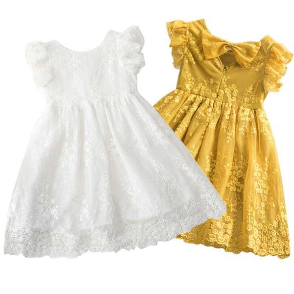 girl's dresses summer lace embroidery princess baby girls dress toddler children birthday party vestidos kids holiday causal wear cloth, Red;yellow
girl's dresses summer lace embroidery princess baby girls dress toddler children birthday party vestidos kids holiday causal wear cloth, Red;yellow
