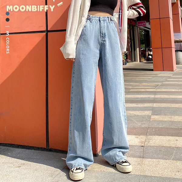 women's jeans women jeans high waist leisure denim trousers wide leg denim clothing blue vintage quality fashion korea loose straight p
women's jeans women jeans high waist leisure denim trousers wide leg denim clothing blue vintage quality fashion korea loose straight p
