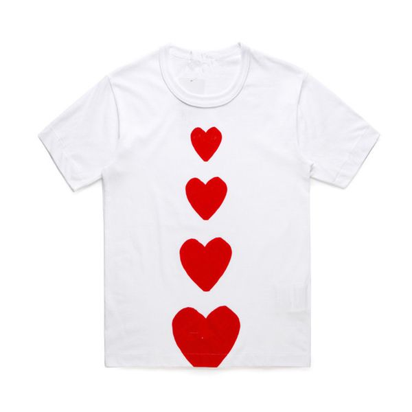 2023 play designer men's t shirts cdg brand small red heart badge casual polo shirt clothing mens tshirt, White;black
2023 play designer men's t shirts cdg brand small red heart badge casual polo shirt clothing mens tshirt, White;black