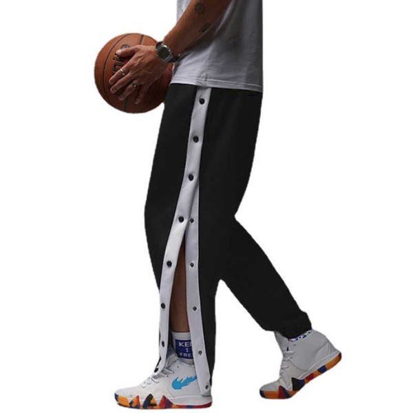 men's pants dent side breasted sports men's casual loose legged pants full open button basketball pants fashion trousers z0306, Black
men's pants dent side breasted sports men's casual loose legged pants full open button basketball pants fashion trousers z0306, Black