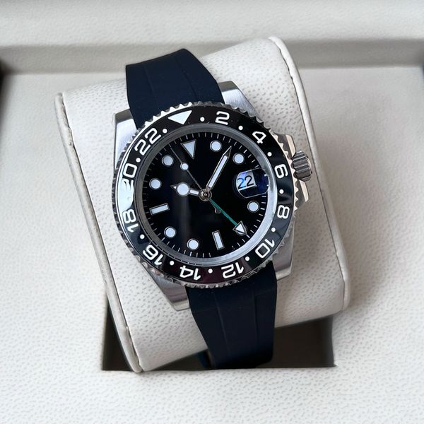 men watches movement watch 40mm ceramic case rubber strap watch lover designer wristwatch, Slivery;brown
men watches movement watch 40mm ceramic case rubber strap watch lover designer wristwatch, Slivery;brown