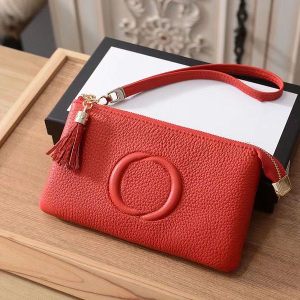 designer simple short purse key bag men's and women's brands coin purse high-end leather monogrammed zipper card clip multi-card b, Red;blue
designer simple short purse key bag men's and women's brands coin purse high-end leather monogrammed zipper card clip multi-card b, Red;blue