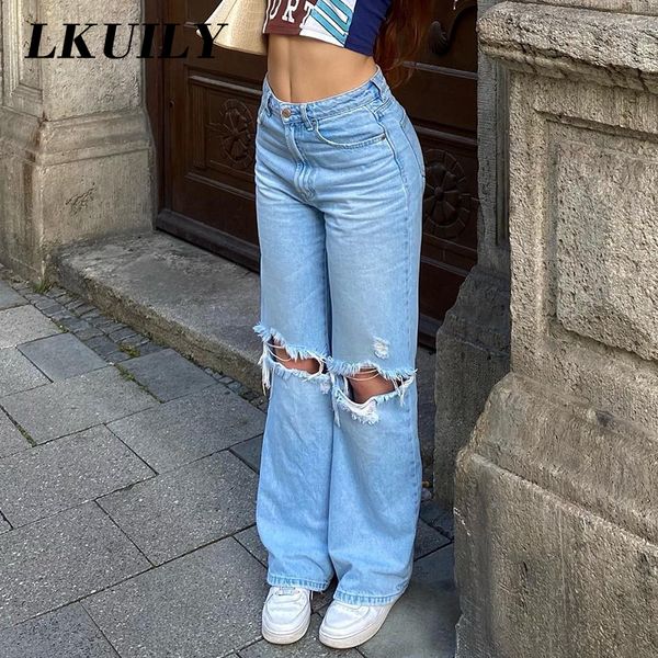 women's jeans vintage ripped jean high waist straight baggy denim pants fashion boyfriend 90s streetwear trousers blue mom 230308
women's jeans vintage ripped jean high waist straight baggy denim pants fashion boyfriend 90s streetwear trousers blue mom 230308