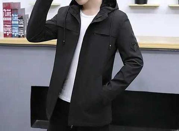 coat men's jacket spring and autumn hooded casual youth men's windbreaker medium length korean clothes men's plush fashion, Black;brown
coat men's jacket spring and autumn hooded casual youth men's windbreaker medium length korean clothes men's plush fashion, Black;brown