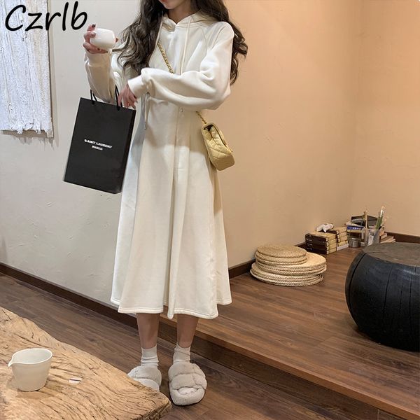 skirts long sleeve dres hooded solid minimalist tunic mid calf vestidos korean style winter aesthetic vintage street ins girl 230308, Black
skirts long sleeve dres hooded solid minimalist tunic mid calf vestidos korean style winter aesthetic vintage street ins girl 230308, Black