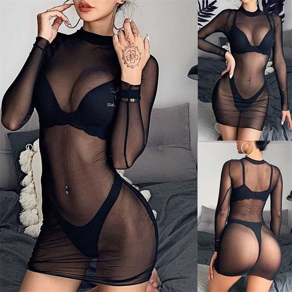 pure net girl bikini perspective long sleeve beach summer party swimsuit, White;black
pure net girl bikini perspective long sleeve beach summer party swimsuit, White;black