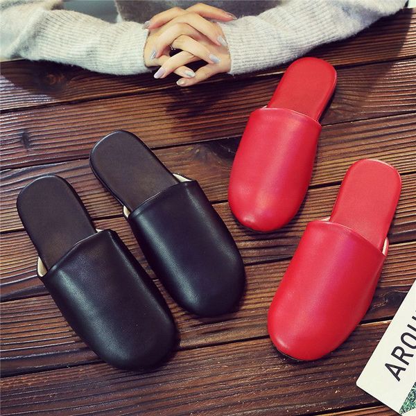 dress shoe men pu leather slippers soft sole lovers indoor mute slipper solid color summer autumn female male home floor slides 230308, Black
dress shoe men pu leather slippers soft sole lovers indoor mute slipper solid color summer autumn female male home floor slides 230308, Black