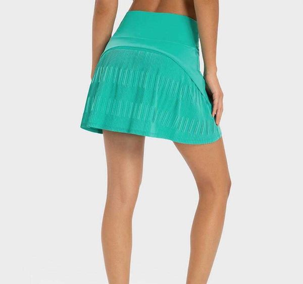 LU-331 Quick-drying Pleated Tennis Skirt Built-in Side Pocket Anti-light Yoga Shorts for Women Underwear Gym Clothes, Green
LU-331 Quick-drying Pleated Tennis Skirt Built-in Side Pocket Anti-light Yoga Shorts for Women Underwear Gym Clothes, Green