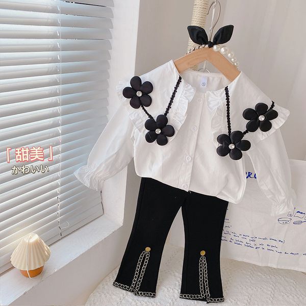 clothing sets girls clothing sets autumn spring long sleeve floral shirt flared pants kids boutique clothes 2pcs 3 4 5 6 7y 230308, White
clothing sets girls clothing sets autumn spring long sleeve floral shirt flared pants kids boutique clothes 2pcs 3 4 5 6 7y 230308, White