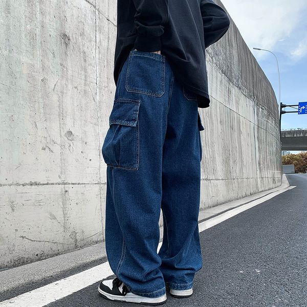men's jeans men's denim blue patchwork cargo jeans oversized 5xl autumn wide leg trousers men hip hop streetwear 90s vintage harem
men's jeans men's denim blue patchwork cargo jeans oversized 5xl autumn wide leg trousers men hip hop streetwear 90s vintage harem