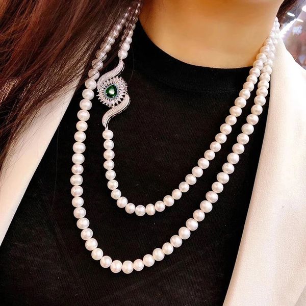pendant necklaces real pearl long for women freshwater fashion sweater party 925 sterling silver jewelry 230307
pendant necklaces real pearl long for women freshwater fashion sweater party 925 sterling silver jewelry 230307