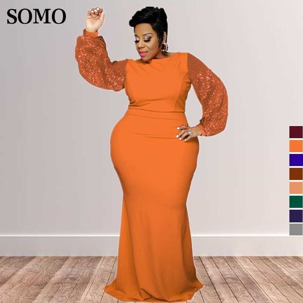 plus size dresses fashion sequins patchwork women long sleeve evening dress autumn clothes maxi wholesale dropshipping 230307, Black
plus size dresses fashion sequins patchwork women long sleeve evening dress autumn clothes maxi wholesale dropshipping 230307, Black
