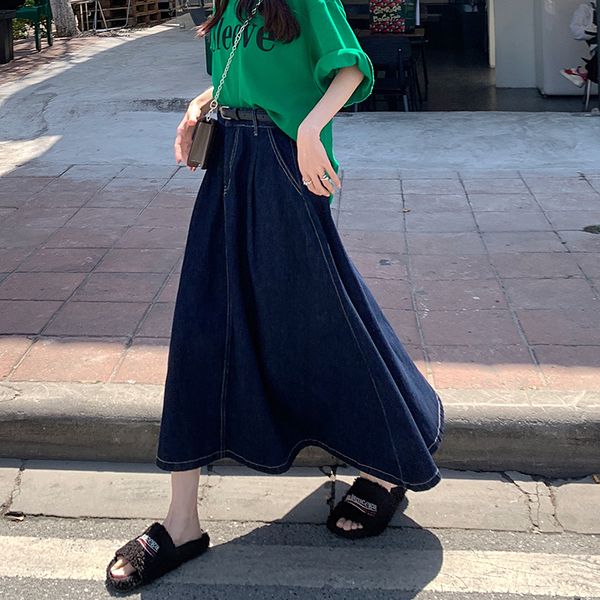 skirts s-xl long denim skirt korean style high waist bal grown a line midi skirts women long jean skirt stylebelt 78880 230308, Black
skirts s-xl long denim skirt korean style high waist bal grown a line midi skirts women long jean skirt stylebelt 78880 230308, Black
