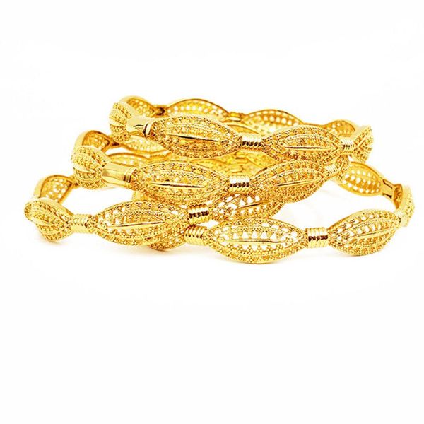 women bangle bracelet dubai bride real 18k yellow gold filled hollow fashion wedding party gift, Black
women bangle bracelet dubai bride real 18k yellow gold filled hollow fashion wedding party gift, Black