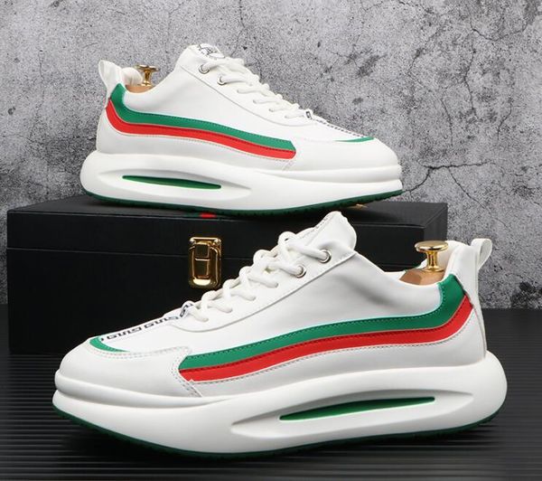 italy men genuine leather dress shoes embroidery sneakers breathable new men's shoes flat platform little white shoe luxury flats casua, Black
italy men genuine leather dress shoes embroidery sneakers breathable new men's shoes flat platform little white shoe luxury flats casua, Black
