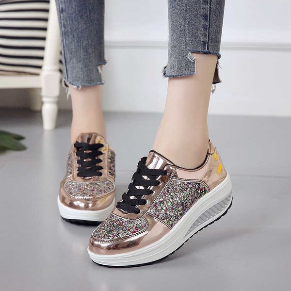 dress shoes new fashion sequin casual shoes for women breathble laceup sneakers women vulcanized shoes luxury women swing platform shoes, Black
dress shoes new fashion sequin casual shoes for women breathble laceup sneakers women vulcanized shoes luxury women swing platform shoes, Black