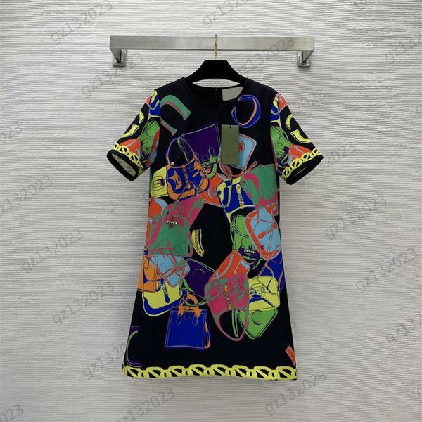 womens dress color logo print with pearls and diamonds round neck dresses fashion brand simple casual joker maxiskit designer dresses, Black;gray
womens dress color logo print with pearls and diamonds round neck dresses fashion brand simple casual joker maxiskit designer dresses, Black;gray