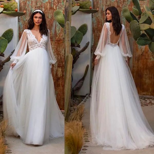 wedding dresses new ivory bridal gowns a line v-neck long sleeve backless floor-length tulle applique white plus size custom wed dresses wed
wedding dresses new ivory bridal gowns a line v-neck long sleeve backless floor-length tulle applique white plus size custom wed dresses wed