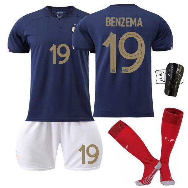 1 france world cup no. 10 mbape 19 benzema 11 denbelle 9 giroux football shirt chil1en's soccer jersey
1 france world cup no. 10 mbape 19 benzema 11 denbelle 9 giroux football shirt chil1en's soccer jersey