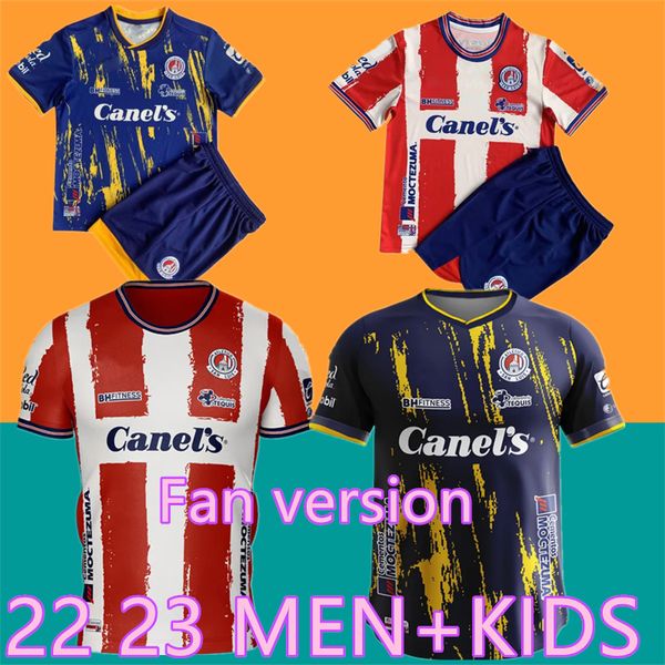22 23 atletico de san luis soccer jerseys mens murillo martinez sanabria 2023 home away men kids football shirts, Black;yellow
22 23 atletico de san luis soccer jerseys mens murillo martinez sanabria 2023 home away men kids football shirts, Black;yellow
