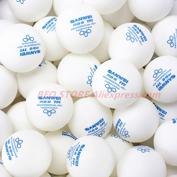 table tennis balls 100 balls tennis ball sanwei 3star tr abs material plastic professional 40 training ping pong ball 230307
table tennis balls 100 balls tennis ball sanwei 3star tr abs material plastic professional 40 training ping pong ball 230307
