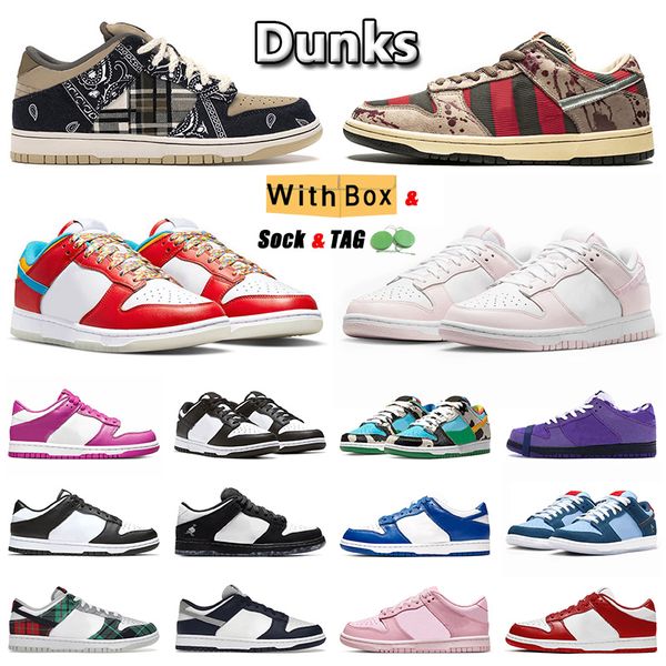 designer dunky low basketball shoes men women midnight navy freddy krueger tartan plaid pink paisley sneakers ts cactus jack james x fruity
designer dunky low basketball shoes men women midnight navy freddy krueger tartan plaid pink paisley sneakers ts cactus jack james x fruity