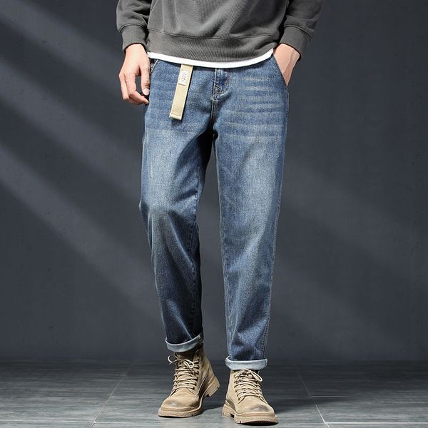 men's jeans winter autumn mens cotton casual jeans for men male pants 230308, Blue
men's jeans winter autumn mens cotton casual jeans for men male pants 230308, Blue