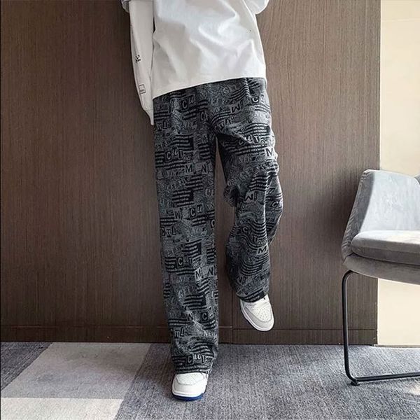 men's pants deeptown loose straight men oversize casual trousers male streetwear hip hop korean fashion wide leg harajuku plus 6xl 2303, Black
men's pants deeptown loose straight men oversize casual trousers male streetwear hip hop korean fashion wide leg harajuku plus 6xl 2303, Black