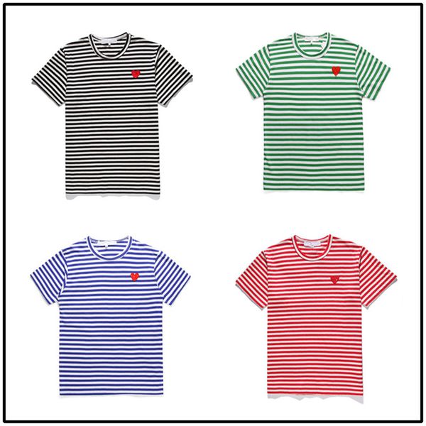 designer men's t-shirts men fashion red heart striped shirt high quanlity t shirt casual women shirts badge cotton embroidery stripe sh, White;black
designer men's t-shirts men fashion red heart striped shirt high quanlity t shirt casual women shirts badge cotton embroidery stripe sh, White;black