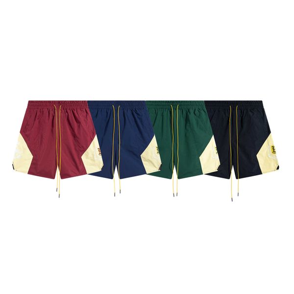 designer men's shorts chaozhou brand rhude micro-brand embroidery color-blocking lace elastic shorts for men and women highs street bea, White;black
designer men's shorts chaozhou brand rhude micro-brand embroidery color-blocking lace elastic shorts for men and women highs street bea, White;black