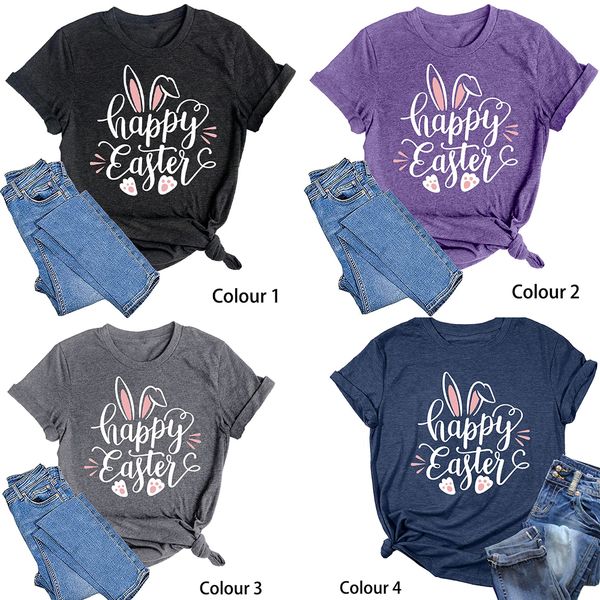 women's big size casual t-shirt happy easter shirts for women funny rabbit graphic tee short sleeve fashion letter printed t-shirt, White
women's big size casual t-shirt happy easter shirts for women funny rabbit graphic tee short sleeve fashion letter printed t-shirt, White