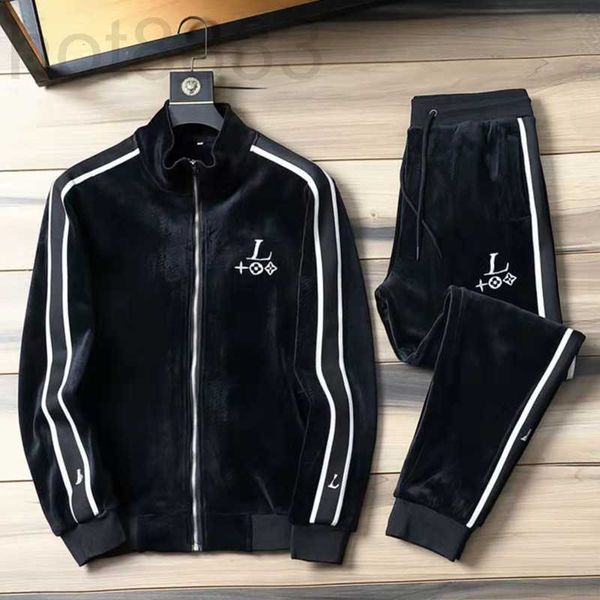 men's tracksuits designer winter velvet casual sportswear suit fashion two-piece large size trend w3r0, Gray
men's tracksuits designer winter velvet casual sportswear suit fashion two-piece large size trend w3r0, Gray