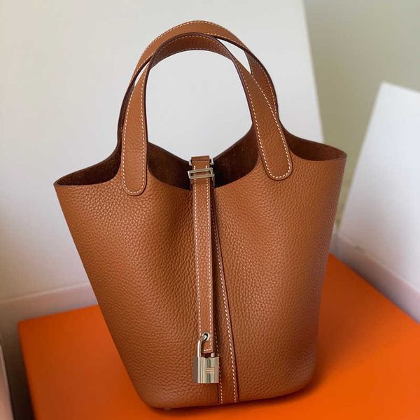designer original herms handmade vegetable basket bag tc cowhide new picotin hand sewn wax line temperament versatile hand 18cm
designer original herms handmade vegetable basket bag tc cowhide new picotin hand sewn wax line temperament versatile hand 18cm