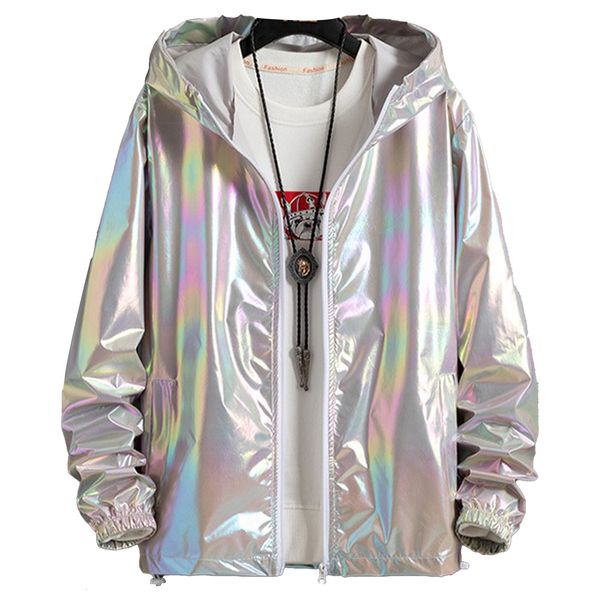 men's jackets mens metallic gradient hooded jacket trench shiny adults front zipup long sleeve bottom drawstring outerwear 230308, Black;brown
men's jackets mens metallic gradient hooded jacket trench shiny adults front zipup long sleeve bottom drawstring outerwear 230308, Black;brown